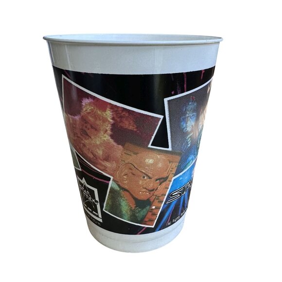 Vtg Star Trek TOS Slurpee Cup 7-Eleven Plastic Cup 1991 Aliens - Picture 3 of 7
